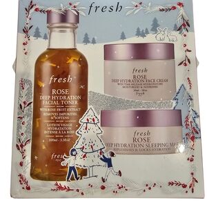 Fresh Rose Day & Night Hydration Set - Red